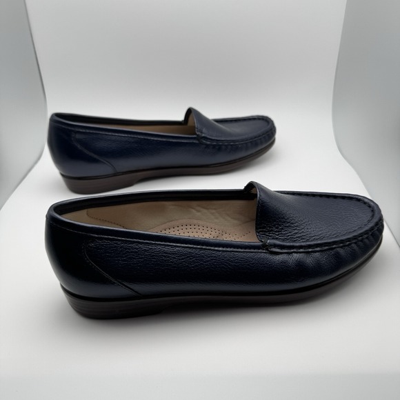 SAS Womens Simple Slip On Loafer Tripad Comfort Pearl Blue 8M With Box 8 M - Picture 8 of 14